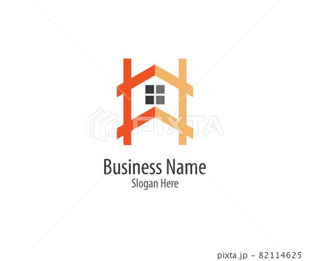 Property logo template vector icon illustration 82114625