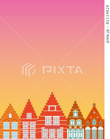 ブルージュ bruges brugge ベルギー belgium 夕景 ブルージュ bruges brugge ベルギー belgium 夕景 82114626