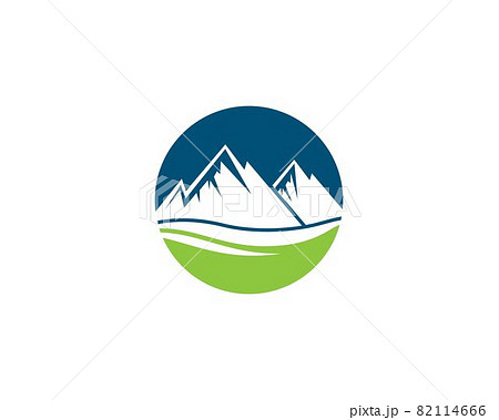 Mountain logo template vector icon illustration Mountain logo template vector icon illustration 82114666