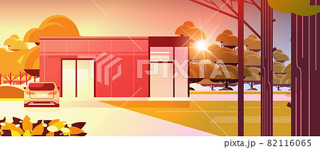 modern house of sandwich panels with panoramic windows environmentally friendly home building modular housing 82116065