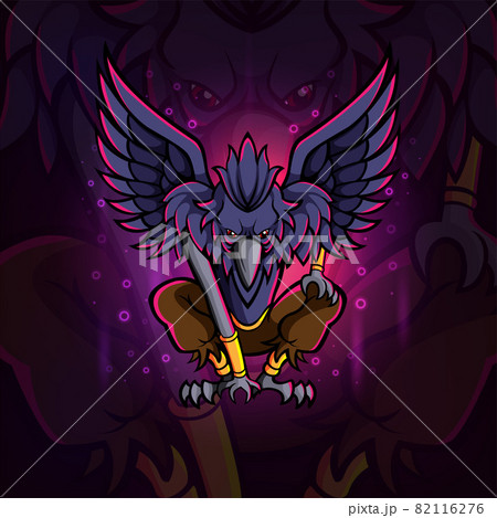 The powerful eagle esport mascot design The powerful eagle esport mascot design 82116276