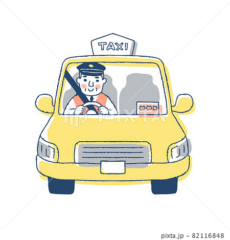タクシーとタクシードライバー 82116848