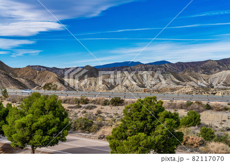 Tabernas desert, Desierto de Tabernas near Almeria, andalusia region, Spain Tabernas desert, Desierto de Tabernas near Almeria, andalusia region, Spain 82117070