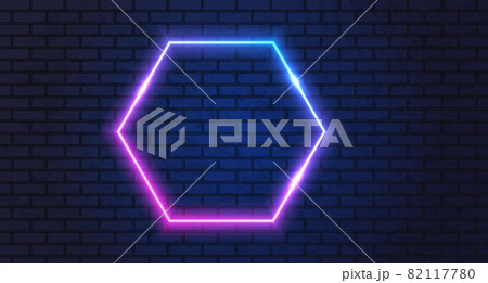 Neon frame for your design Neon frame for your design 82117780