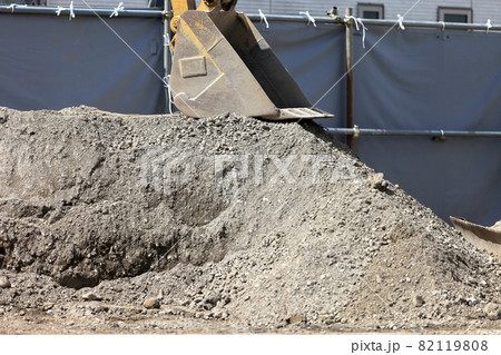 砂利の山 イメージ 砂利の山 イメージ 82119808