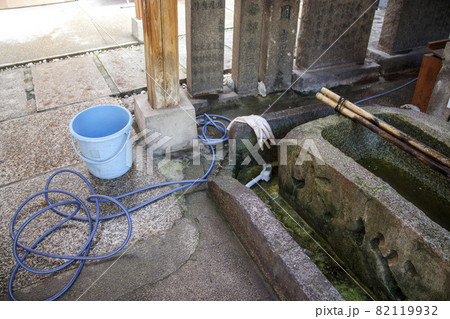 大阪千日前 水掛不動尊 法善寺の井戸 82119932