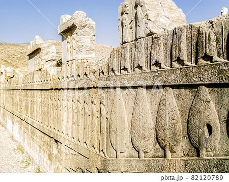 イラン ペルセポリス Persepolis Iranの写真素材 17