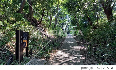 茅ヶ崎城 空堀 茅ヶ崎城 空堀 82121518