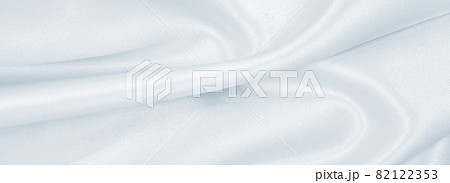 Smooth elegant grey silk or satin luxury cloth as wedding background. Luxurious background design 82122353