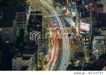 Tokyo urban cityscape at night Tokyo urban cityscape at night 82124747