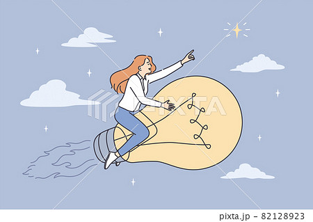 Business success, innovation and challenge concept Business success, innovation and challenge concept 82128923