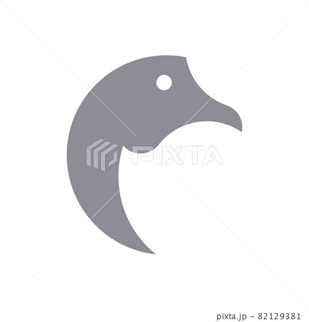 Vector goose in golden ratio style. Editable... - Stock Illustration  [82129381] - PIXTA