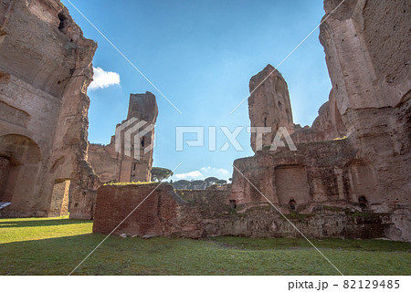 古代ローマ　カラカラ浴場 82129485