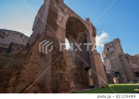 古代ローマ　カラカラ浴場 82129489