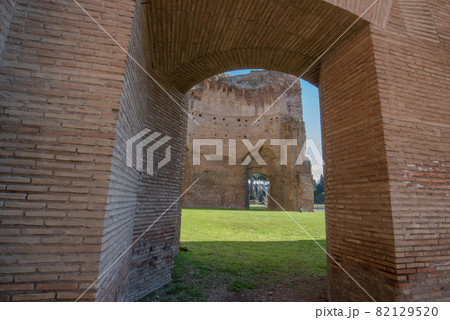 古代ローマ　カラカラ浴場 82129520