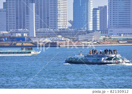 東京湾、日の出桟橋付近の風景 東京湾、日の出桟橋付近の風景 82130912