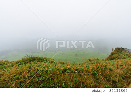 秋雨の美幌峠 82131365
