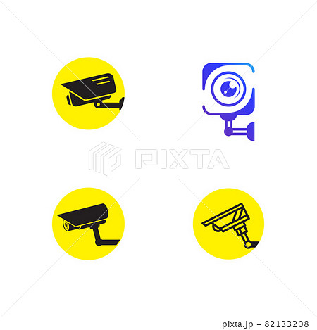 CCTV Vector icon design illustration 82133208