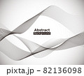 抽象的な曲線の背景 82136098