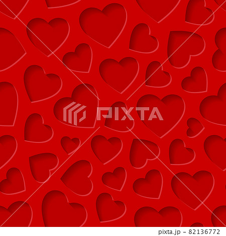 Seamless pattern with hearts. Vector illustration. 82136772