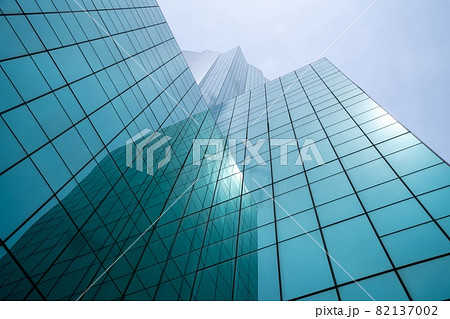 Modern high-rise office building looking for abstract background 82137002