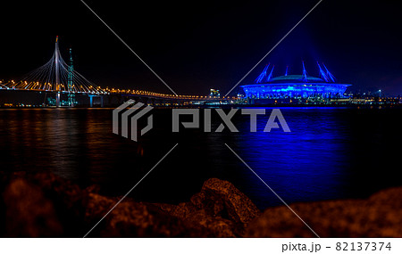 Stadium St. Petersburg arena (Gazprom arena), which will host the matches of the European football Championship in 2020 and the final of the Champions League in 2021 Stadium St. Petersburg arena (Gazprom arena), which will host the matches of the European football Championship in 2020 and the final of the Champions League in 2021 82137374