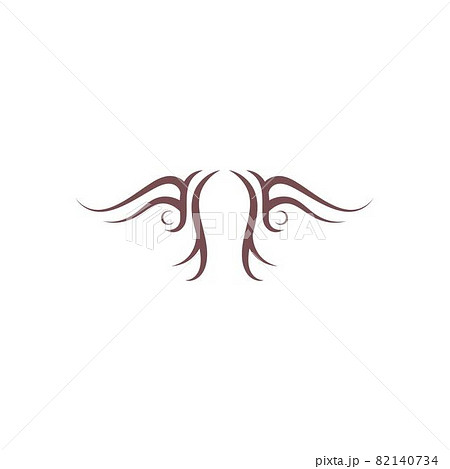 Tattoo icon logo design template vector illustration Tattoo icon logo design template vector illustration 82140734