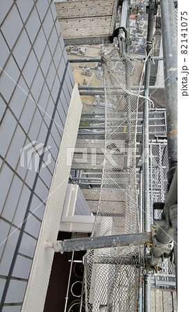 マンション大規模修繕足場工事、居住者から見た大規模修繕足場工事、安全第一、工事内容、住民検査 マンション大規模修繕足場工事、居住者から見た大規模修繕足場工事、安全第一、工事内容、住民検査 82141075
