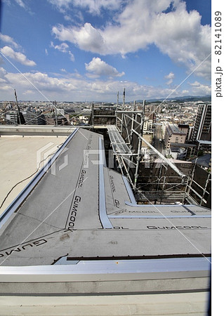 マンション大規模修繕足場工事、居住者から見た大規模修繕足場工事、安全第一、工事内容、住民検査 82141089
