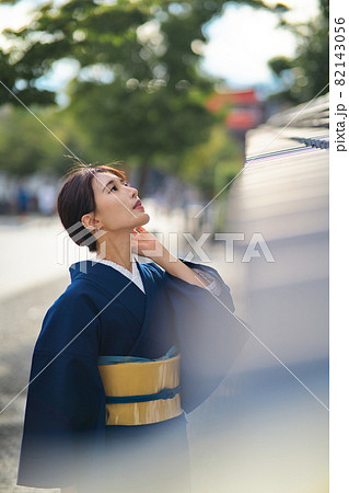 伏見稲荷大社で撮影した着物女子 伏見稲荷大社で撮影した着物女子 82143056