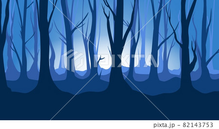 Twilight forest backdrop 82143753