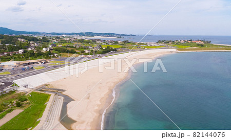 宮城県 気仙沼 道の駅 大谷海岸の写真素材