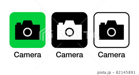 フォト カメラ 写真のアプリアイコンベクターデザインイラスト素材のイラスト素材 1451