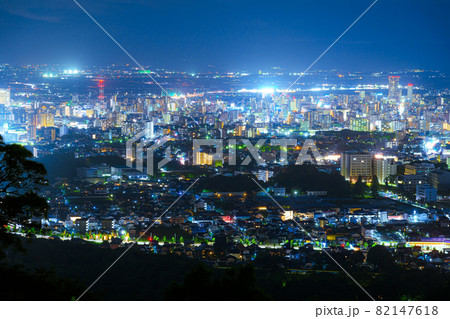 久留米の夜景 久留米の夜景 82147618