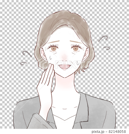 穿著西裝的中年婦女帶著友好的笑聲 82148058