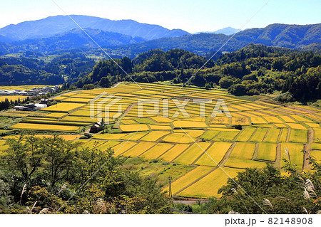 日本の棚田百選 椹平の棚田 日本の棚田百選 椹平の棚田 82148908
