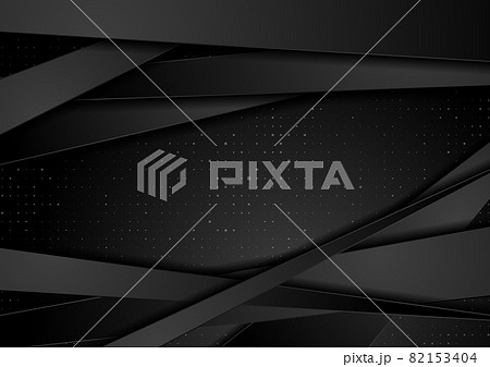 Black stripes abstract tech corporate background 82153404