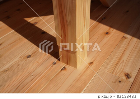 木の柱　住宅の柱 82153433