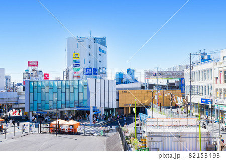 東京　下北沢駅　東口 82153493