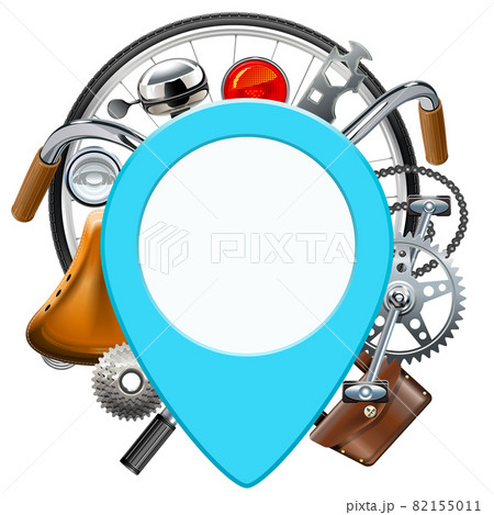 Vector Bicycle Spares Concept with Pick Point 82155011