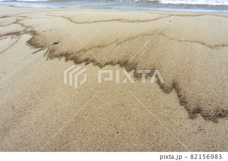 Sea sand. Sandy background. Sandy texture. Natural sea sand and river sand. 82156983