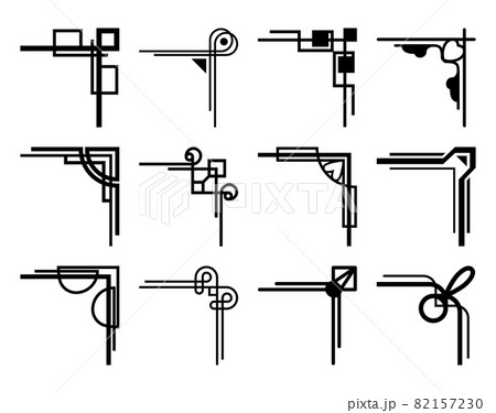 Asian corner frames, Chinese ornament borders Asian corner frames, Chinese ornament borders 82157230