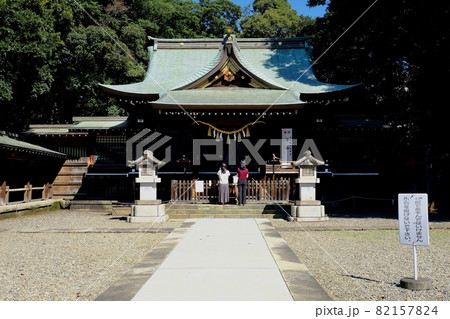 東京都板橋区双葉町　氷川神社	 82157824