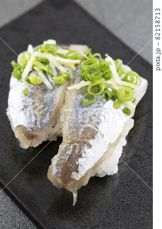 美味しい鯵の握り鮨 美味しい鯵の握り鮨 82158713