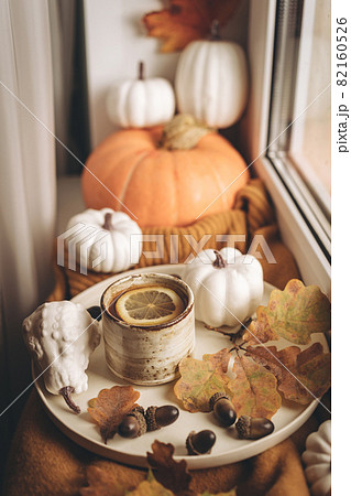Cozy autumn still life 82160526