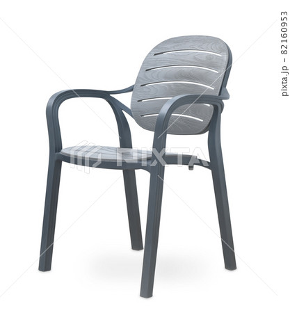 Gray plastic armchair Gray plastic armchair 82160953