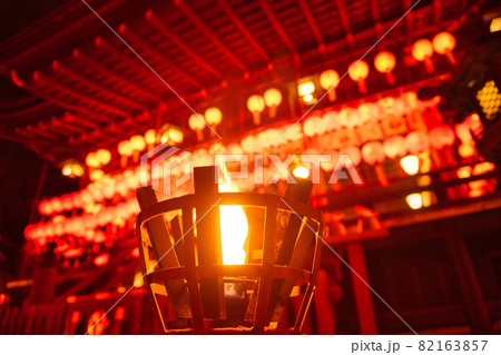 日牟禮八幡宮中元みあかし萬灯祭 82163857