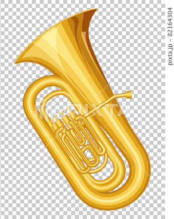 Illustration Of Tuba Piston Type Stock Illustration