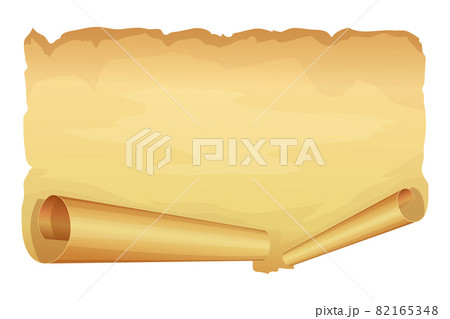 Big golden scroll of parchment Big golden scroll of parchment 82165348