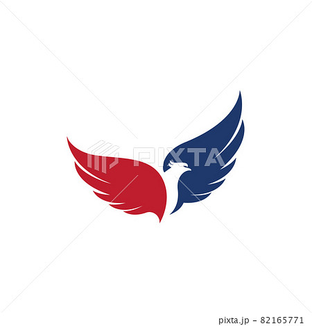 Falcon Wing Icon Template Vectorのイラスト素材 Falcon Wing Icon Template Vectorのイラスト素材